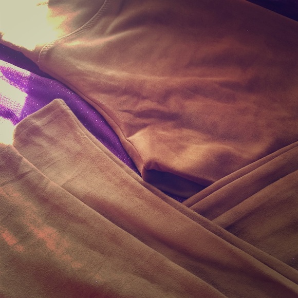 Rue21 suede tights in size S/M - Picture 1 of 7